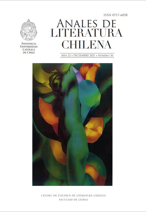 Portada Anales de literatura chilena