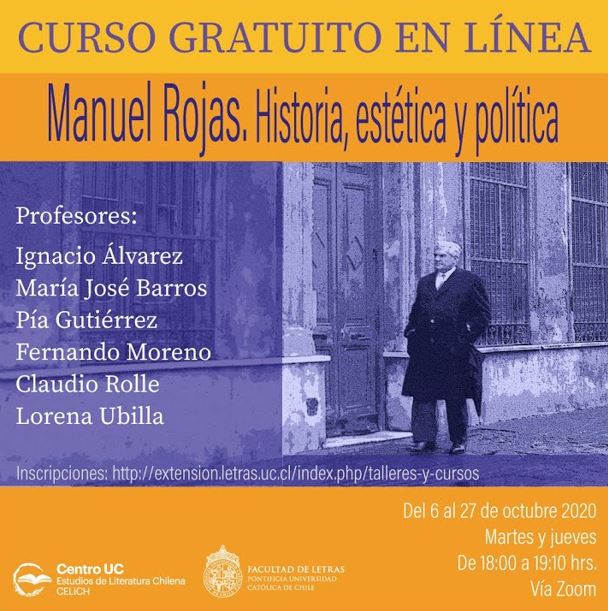Curso Manuel Rojas. Historia, estética y política